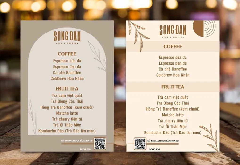 File Corel Menu Song Đan Tea And Coffee