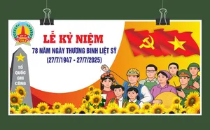 Mẫu Background, phông nền lễ kỷ niệm 78 năm ngày thương binh liệt sĩ 27-7 file corel