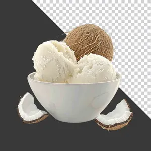 Bát Kem Dừa PNG – Chất Lượng Cao Cho Thiết Kế Đồ Họa