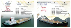 Thư Mời Khai Trương Tàu Hàng – Thiết Kế Độc Đáo, Chuyên Nghiệp