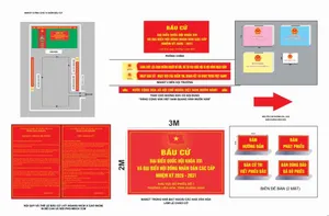 Phông Nền Bầu Cử  Hội đồng nhân dân – Vector CDR Chuyên Nghiệp