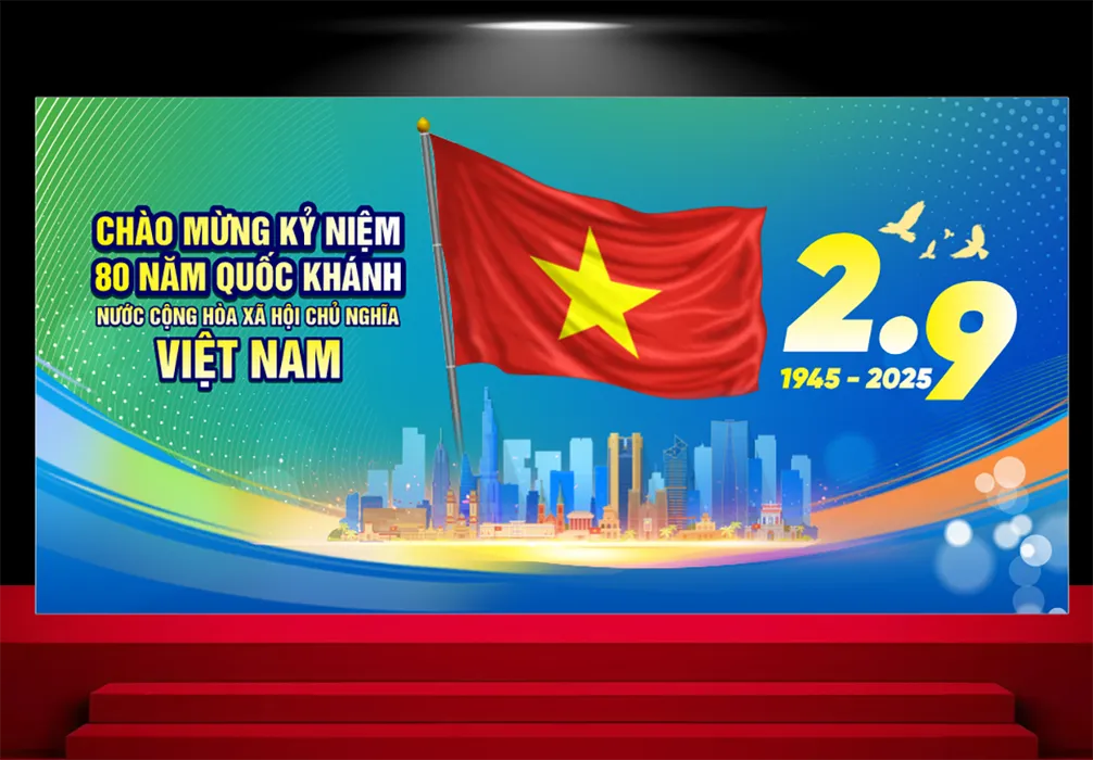 File Corel kỷ niệm 80 năm Quốc khánh Việt Nam 29 phong cách hiện đại, ấn tượng