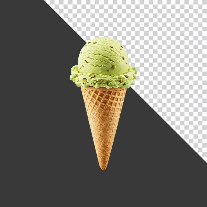 Ly Kem Pistachio PNG – Chất Lượng Cao cho Thiết Kế Đồ Họa