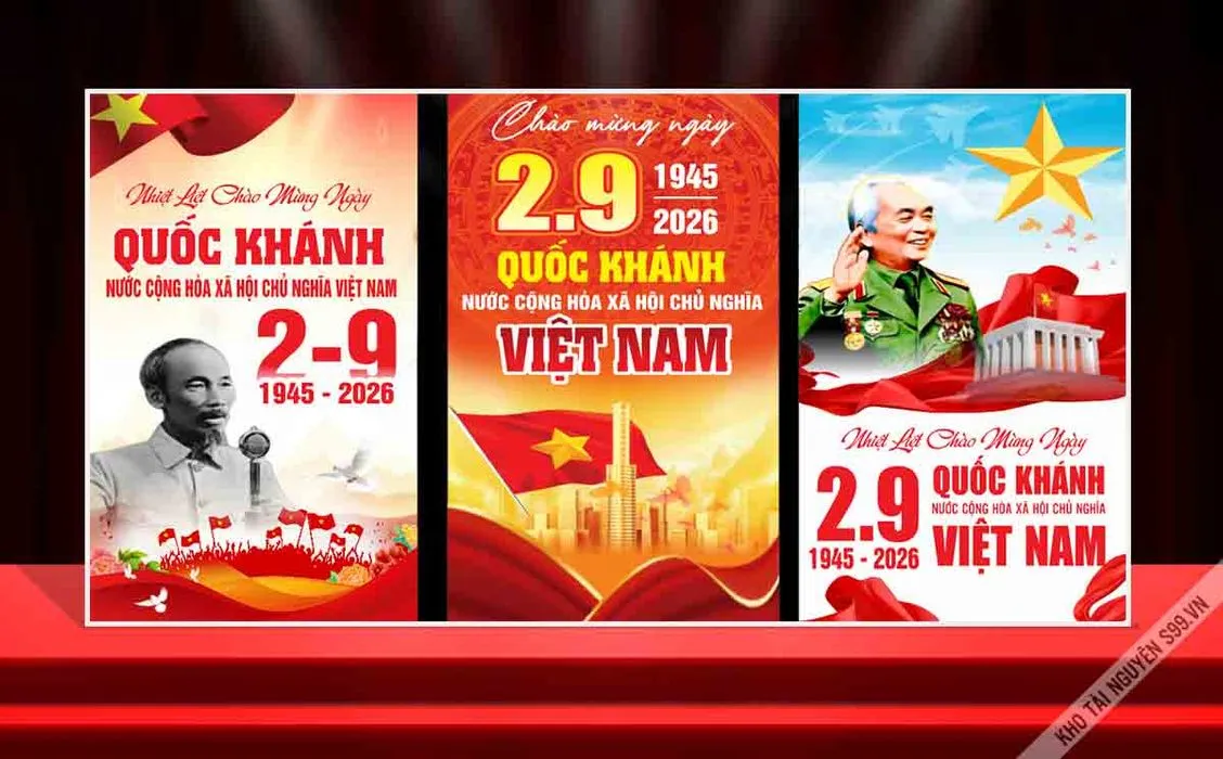 Background Quốc Khánh 2/9 Việt Nam - Thiết Kế Chuyên Nghiệp