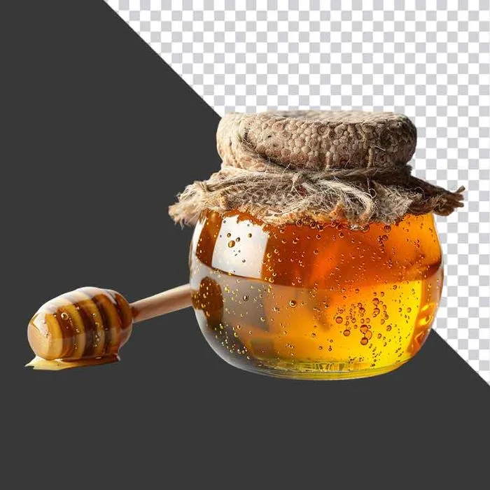 Hũ Mật Ong PNG Chất Lượng Cao cho Thiết Kế Đồ Họa