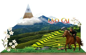 File Corel Tiểu Cảnh Lào Cai Fansipan Núi Rừng Tây Bắc