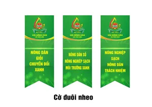 Cờ đuôi nheo đại hội hội nông dân xã Thư Lâm lần thứ I nhiệm kỳ 2025 2030 File Corel
