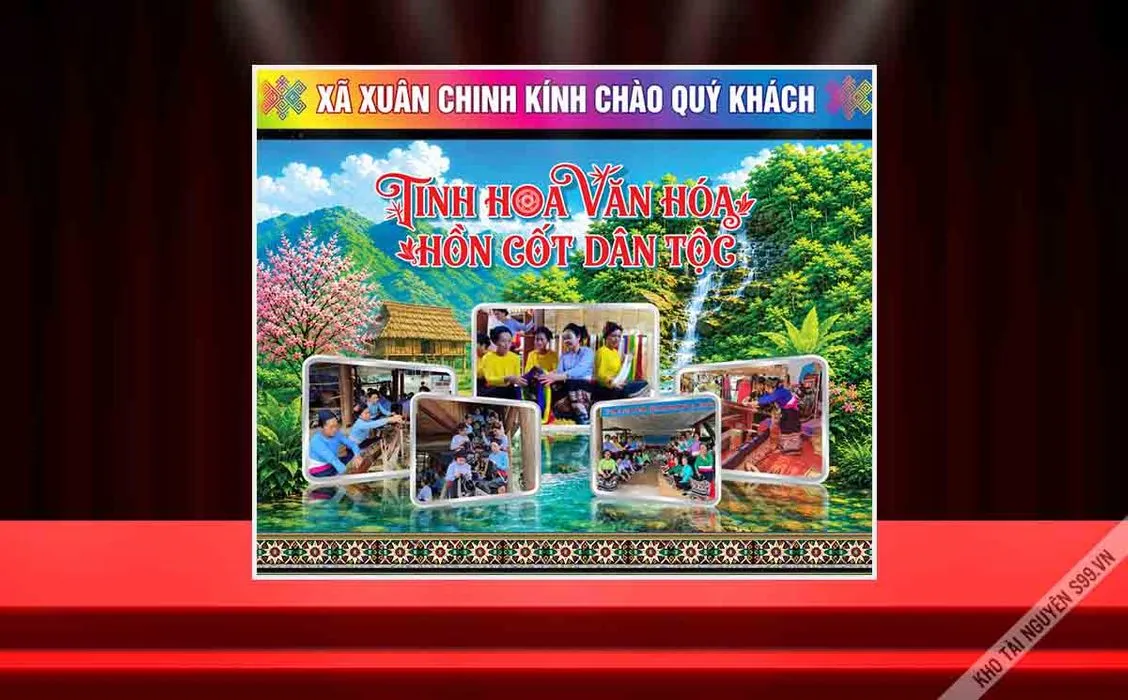 Background Tinh Hoa Văn Hóa Việt Nam - File CDR Độc Đáo