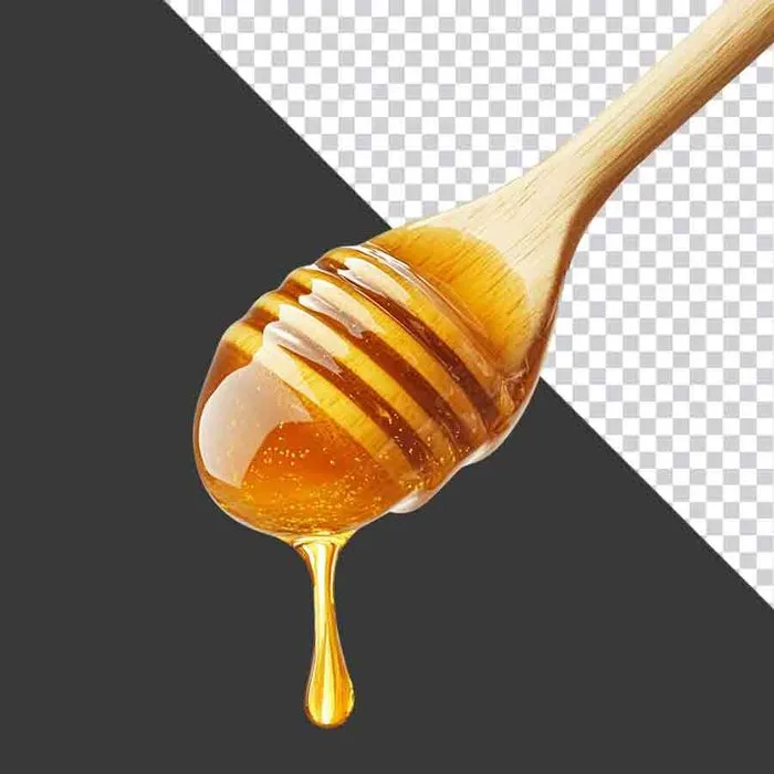 Mật ong, Muỗng gỗ, Chất lỏng, Vàng óng, Trong suốt