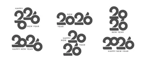 File vector 2026 phong cách chữ cách điệu tối giản