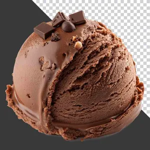 Muỗng Kem Sô Cô La PNG Chất Lượng Cao cho Thiết Kế Đồ Họa