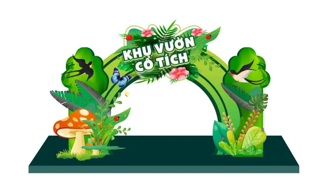 Cổng Vườn Cổ Tích CDR – Thiết Kế Sự Kiện, Trang Trí Đa Năng