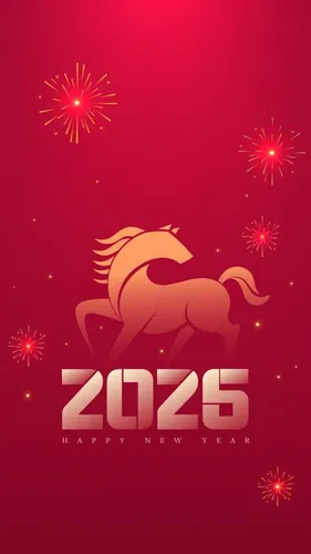 File Ai ngựa vàng 2025 pháo hoa chúc mừng năm mới