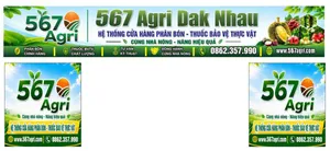  File Corel - Mẫu thiết kế biển hiệu hệ thống cửa hàng phân bón thuốc bảo vệ thực vật 