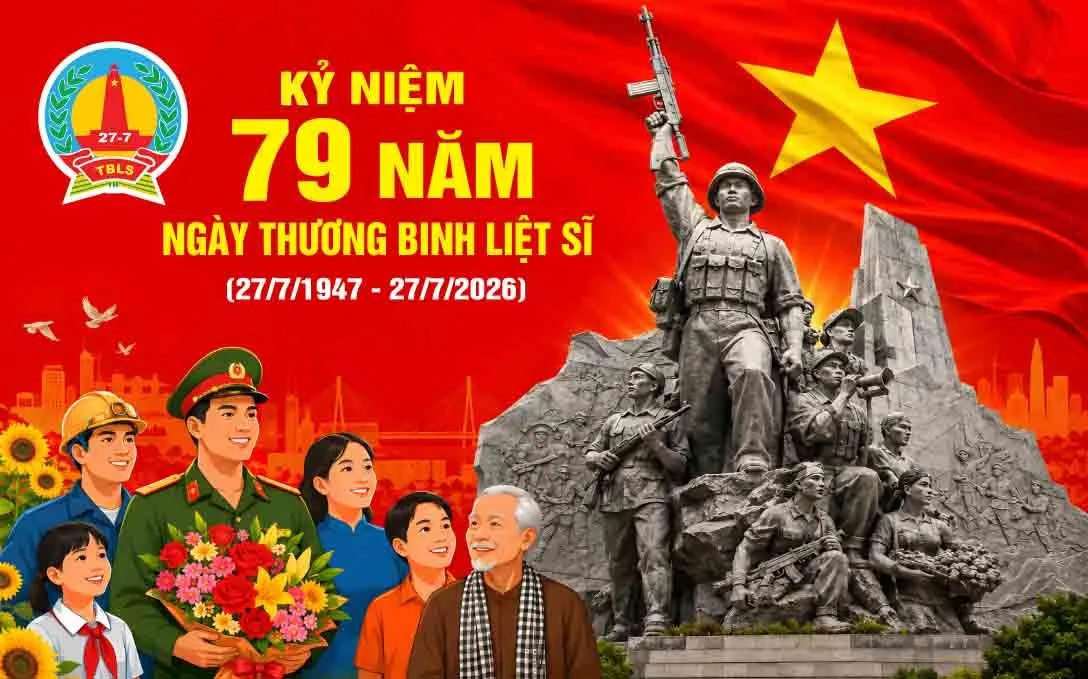 Kỷ niệm 79 năm Ngày Thương binh Liệt sĩ - Vector CDR