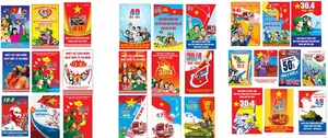 Vector 30/4 Thống Nhất Đất Nước - Background Thiết Kế Ấn Phẩm