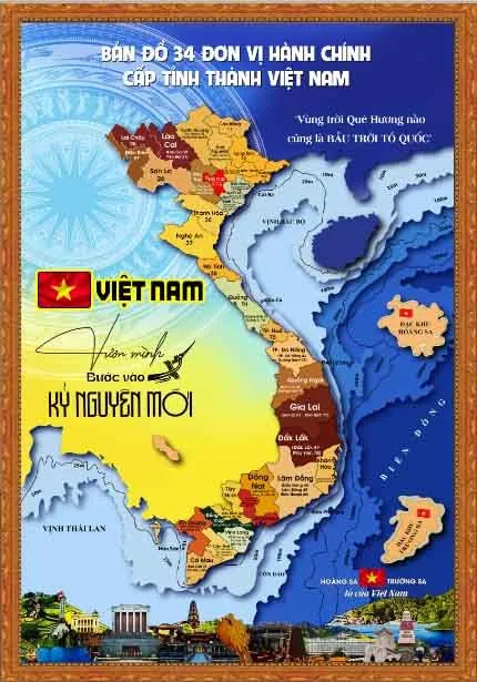 Bản Đồ Việt Nam Hành Chính Chi Tiết – Background Đồ Họa CDR