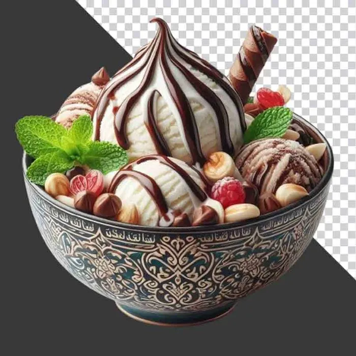Bát Kem thập cẩm PNG Chất Lượng Cao – Thiết Kế Đồ Họa Đa Dụng