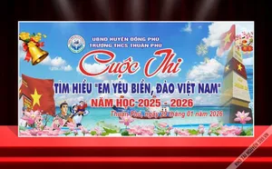 Market backdrop cuộc thi Em yêu biểu đảo Việt Nam - File CDR 0031