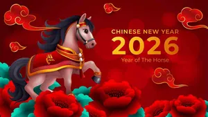 Lịch Xuân Bính Ngọ 2026 Tông Vàng Hoa Trái Cây