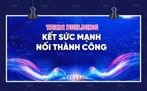 Background team building kết sức mạnh nối thành công Corel