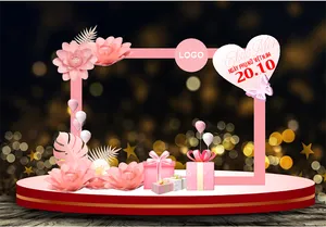 Phông nền chào mừng Ngày Phụ Nữ Việt Nam 20 -10 hoa hồng quà tặng File Corel