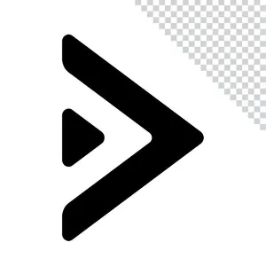 Mũi tên hình tam giác chỉ bên phải File PNG