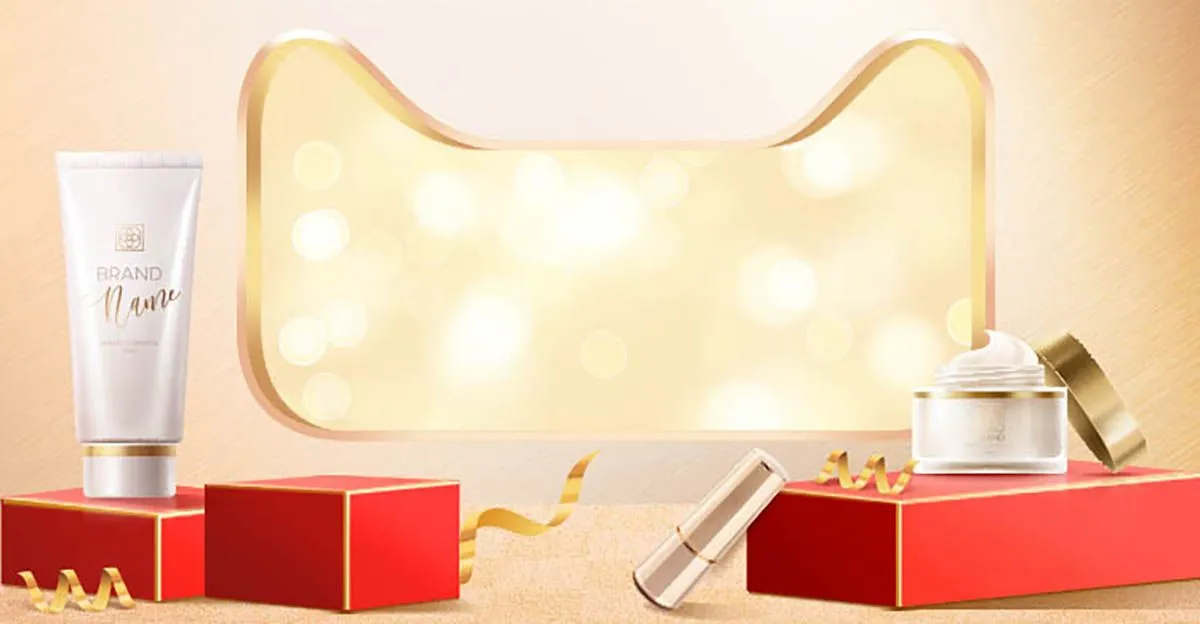 Mỹ phẩm File PSD Kem Dưỡng Da Cao Cấp