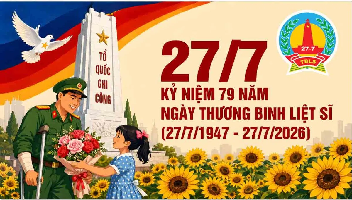 Background Kỷ Niệm 79 Năm Ngày Thương Binh Liệt Sĩ (27/7) - CDR
