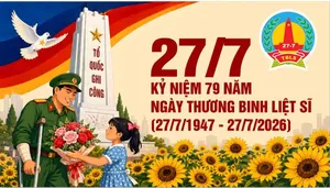 Background Kỷ Niệm 79 Năm Ngày Thương Binh Liệt Sĩ (27/7) - CDR