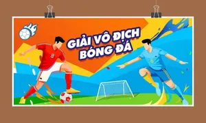 Background phông nền giải vô địch bóng đá file corel