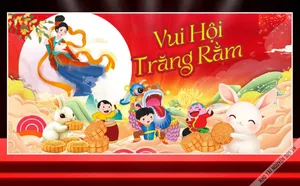 File corel Vui hội trăng rằm