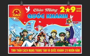 Tranh cổ động toàn dân chào mừng ngày quốc khánh 2-9 file corel 037