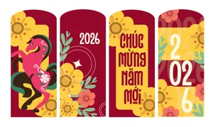File Ai bao lì xì ngựa hồng 2026 chúc mừng năm mới