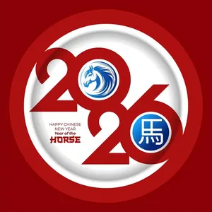 2026 tết năm con ngựa logo nghệ thuật - File JPG