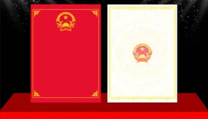 Bìa Giấy Chứng Nhận/Bằng Khen CDR Vector (Đỏ & Trắng)
