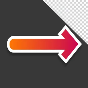 Hình ảnh mũi tên mầu  hồng File PNG