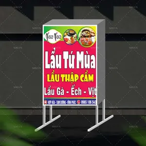 Biển hộp quán lẩu Coco Coco lẩu tứ mùa lẩu thập cẩm file Corel
