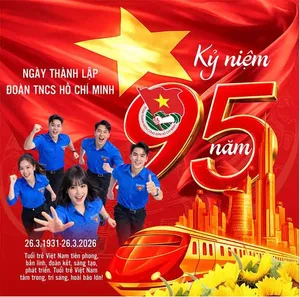 Background Kỷ Niệm 95 Năm Thành Lập Đoàn TNCS Hồ Chí Minh 26/3