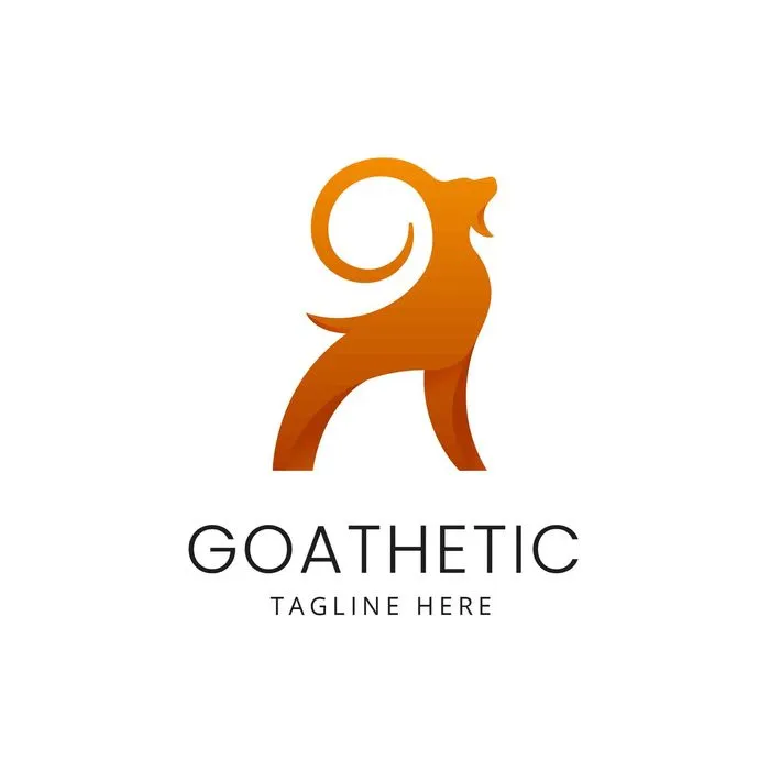 Logo Dê GOATHETIC Độc Đáo – File Vector EPS Chất Lượng Cao
