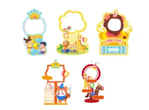 Bộ khung chụp hình sinh nhật dễ thương cho bé – Happy Birthday File Corel