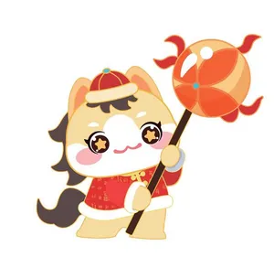 Hình Minh Họa Ngựa Hoạt Hình Dễ Thương – File Vector EPS Đa Dụng