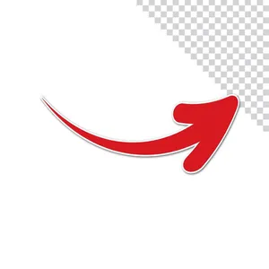 Mũi tên cách điệu File PNG