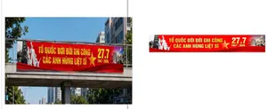 Mẫu thiết kế băng rôn Tổ quốc đời đời ghi công các anh hùng liệt sĩ File Corel
