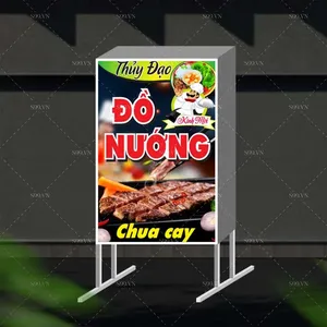 Biển hộp biển vẫy Thủy Đạo Đồ Nướng Chua Cay file Corel