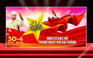 Backdrop 30/4 CDR - Hồ Chí Minh & Ngày Giải Phóng Miền Nam