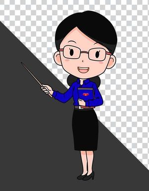 Nhân vật đoàn thanh niên Hồ Chí Minh file PNG mặc áo xanh - Mẫu số 15