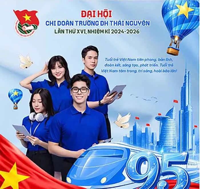 Background Đại hội Đoàn Thanh niên Việt Nam 2024-2026