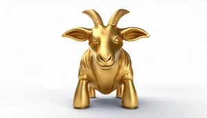 Hình ảnh con dê hoạt hình đáng yêu - JPG chất lượng cao