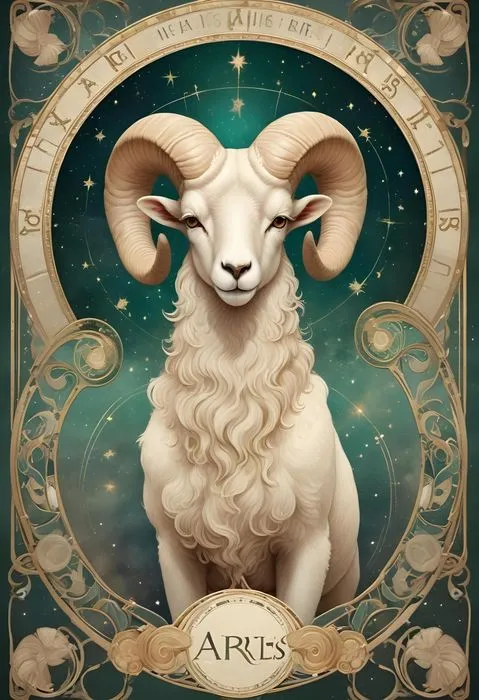 Cung Hoàng Đạo Aries - Hình Ảnh Con Dê Phong Cách Nghệ Thuật